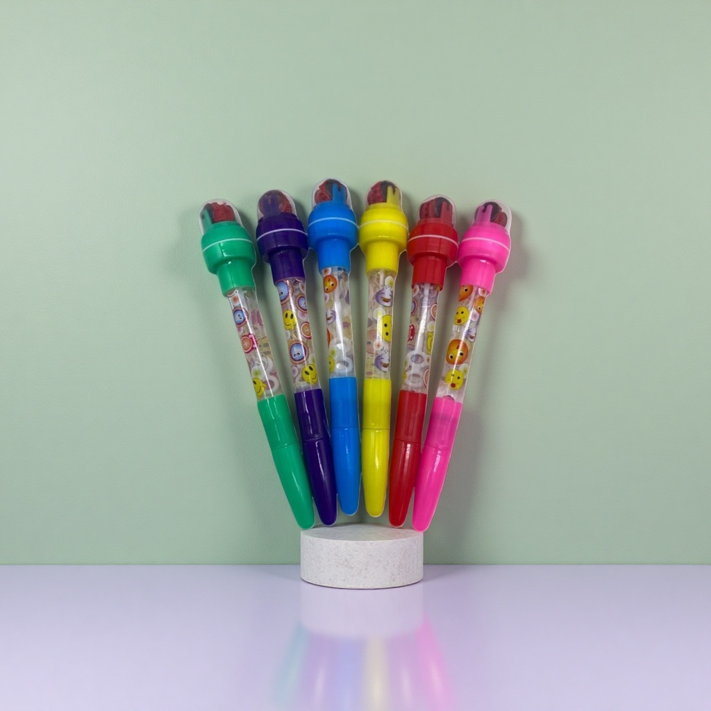 Color cartoon pen 12 colores niños dibujo color pen para estudiantes