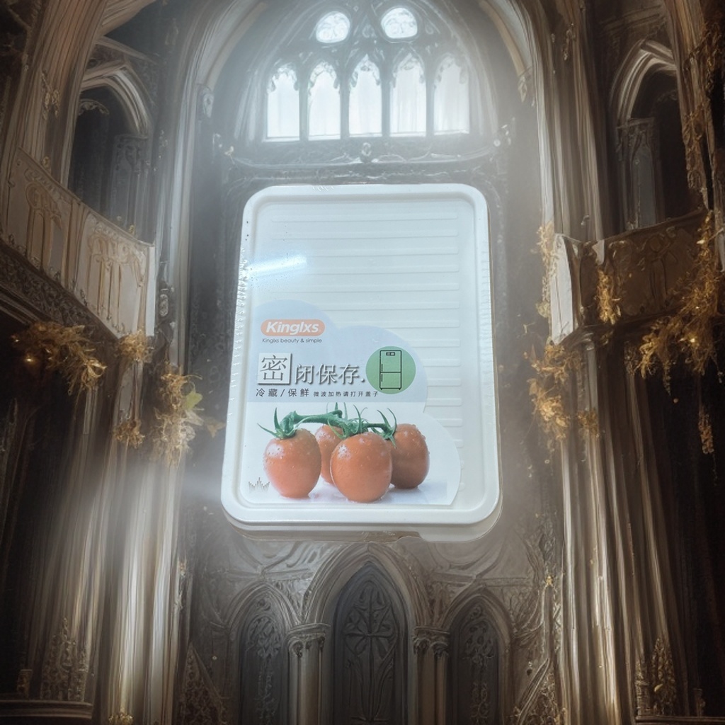 Sealed leak-proof kitchen storage box, large household food storage box 135721091 details Picture