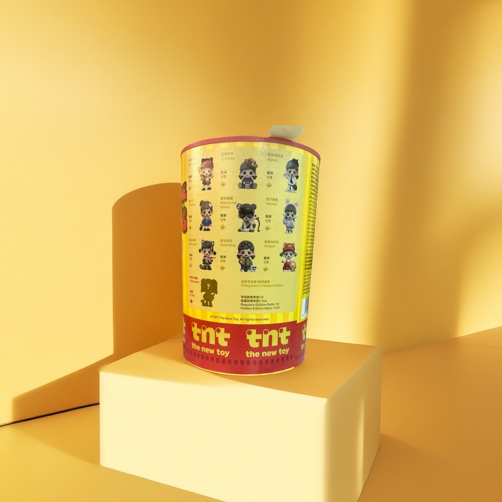 TNT I'm the Big boss Series figurine Blind Box Application Scenario
