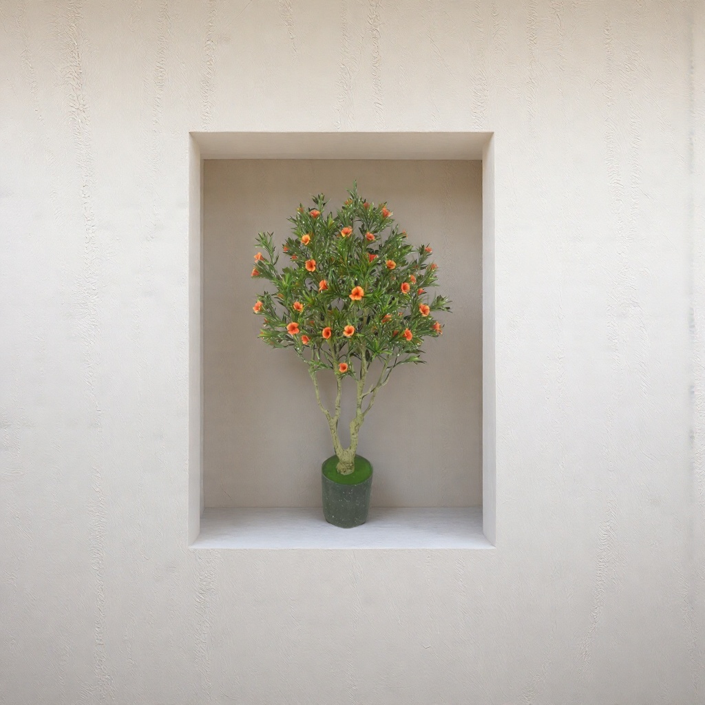 人造植物+盆栽树产品图