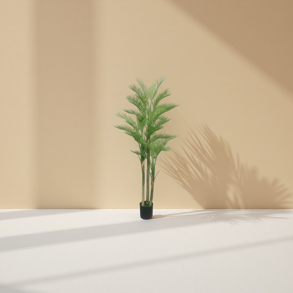 زراعة نباتات خضراء في البيوت، على غرار أشجار النخيل Specification image