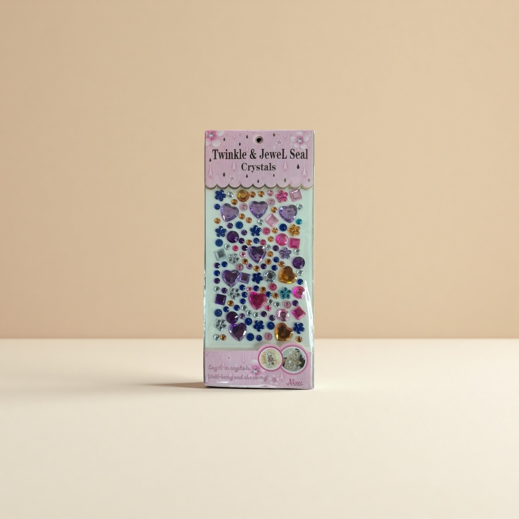 水晶贴纸装饰品 精美闪粉贴纸 个性创意贴纸 DIY装饰贴纸