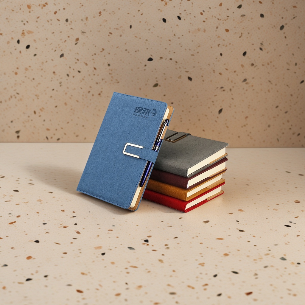Notebook, office notebook, handbook, diary, exercise book, student cartoon notebook, diary details Picture