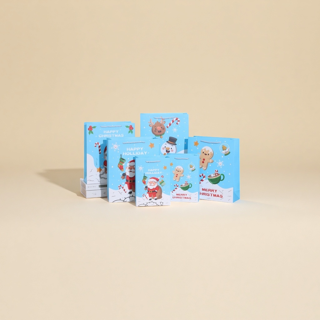 节日主题+圣诞礼品袋产品图