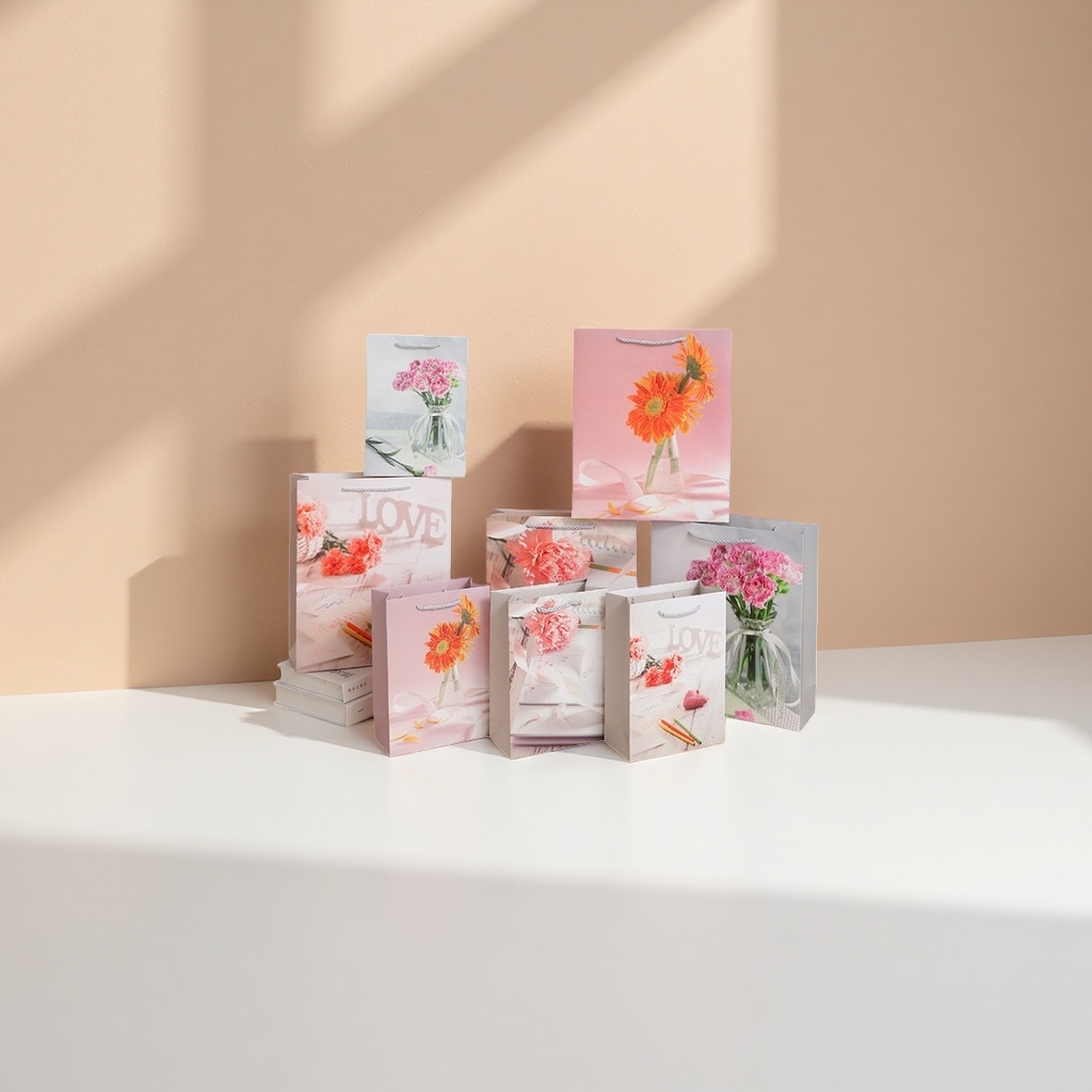 花卉图案+礼品袋产品图