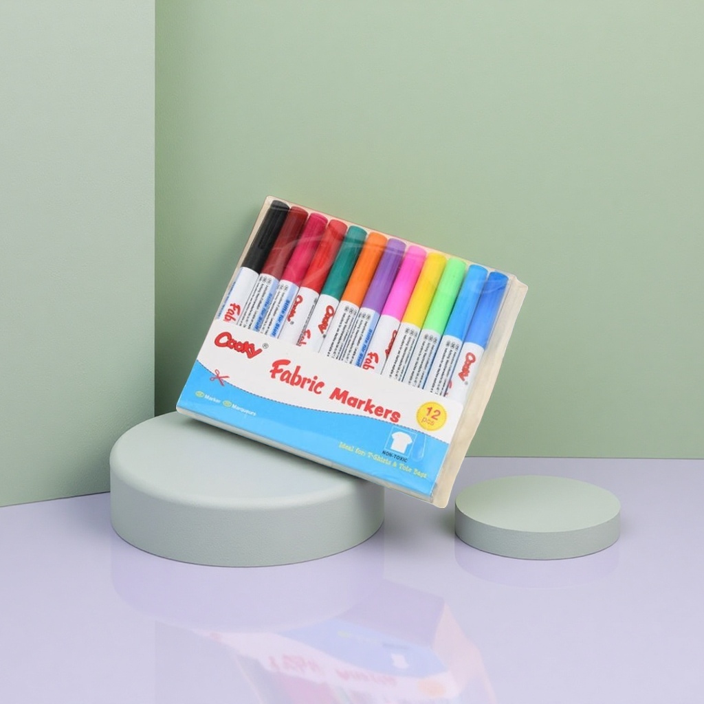 DIY不可水洗T恤涂鸦织物笔Fabric Markers