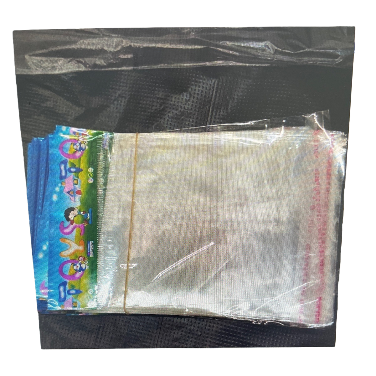 Transparent plastic bags, large-capacity thickened, reusable, eco-friendly bags, household storage bags Item Picture