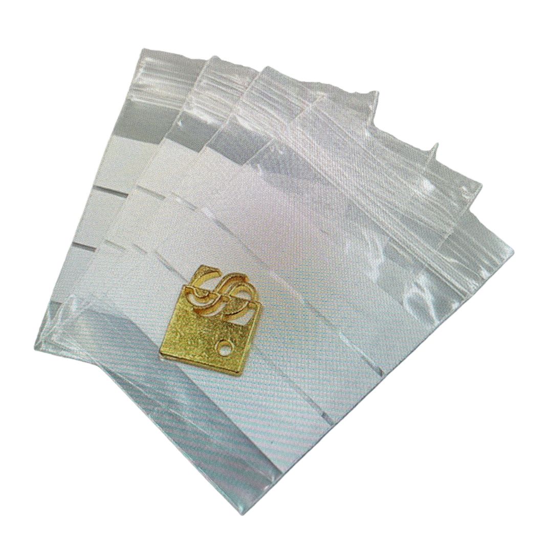 Oro colgante transparente bolsa de plástico embalaje portátil decoración de almacenamiento Item Picture