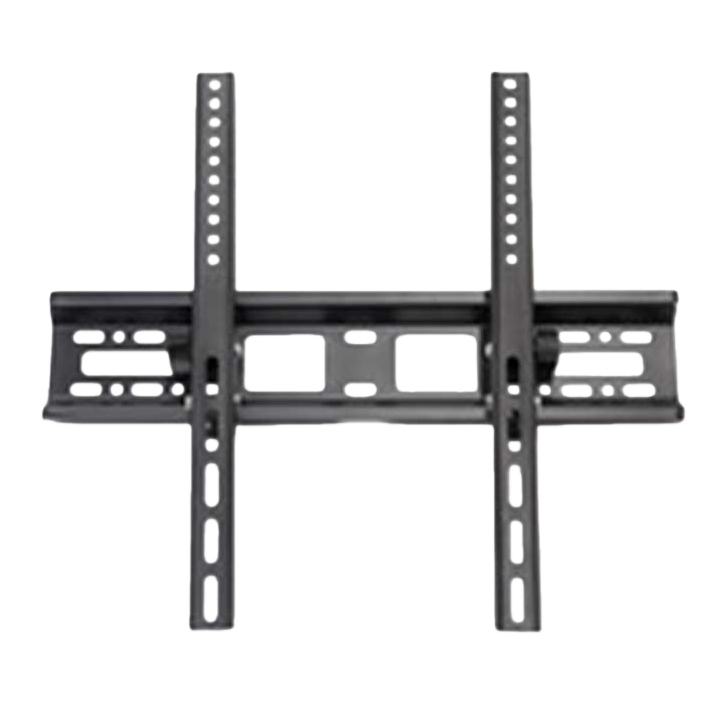 The black metal TV wall mount is suitable for 40-70 inch TVS. It is easy to install, stable and durable Item Picture