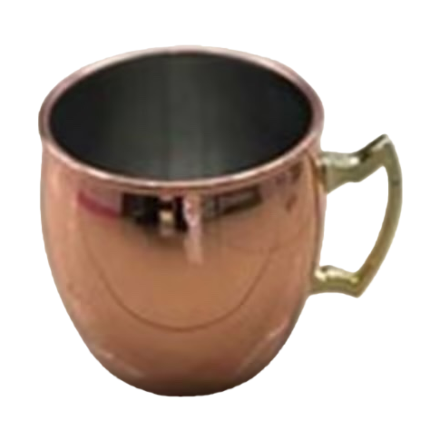 Copper-colored metal cups, daily office water cups, household insulated cups Item Picture