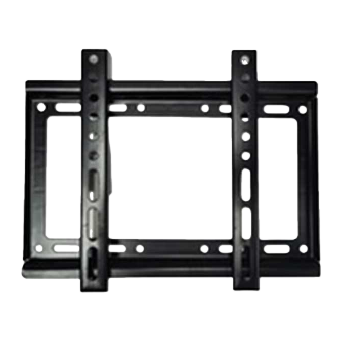 The black TV wall mount is a simple and anti-slip bracket suitable for TVS under 55 inches Item Picture
