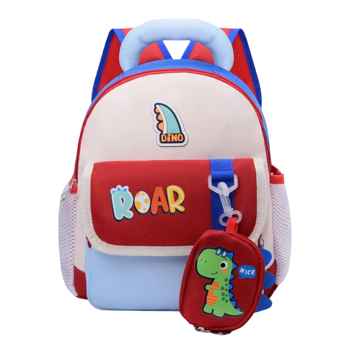 وكانت حقيبة ظهر الديناصورات الرياضية تحمل حقائب مدرسية كبيرة مقاومة للماء Item Picture