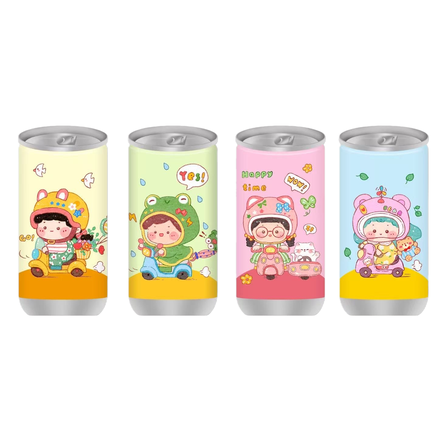 H089可乐罐湿巾 便携去油