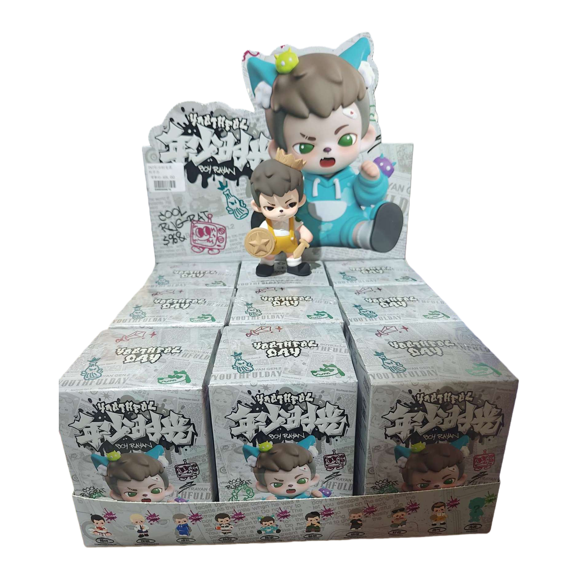 TNT's "Youthful Days" series of figurine blind box collectibles Item Picture