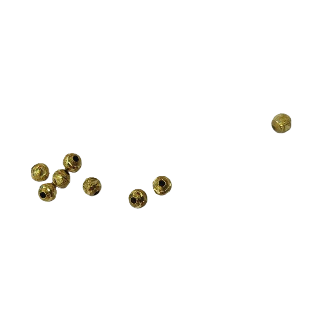 金色珠子手链串珠手工DIY装饰珠子