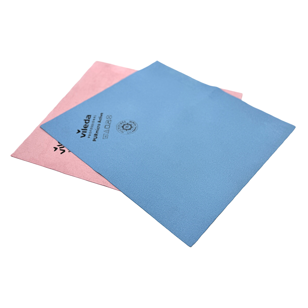 Vileda professional-grade high-end microfiber cleaning cloths, active cleaning cloths, scratch-free glass polishing cloths, and rags Item Picture