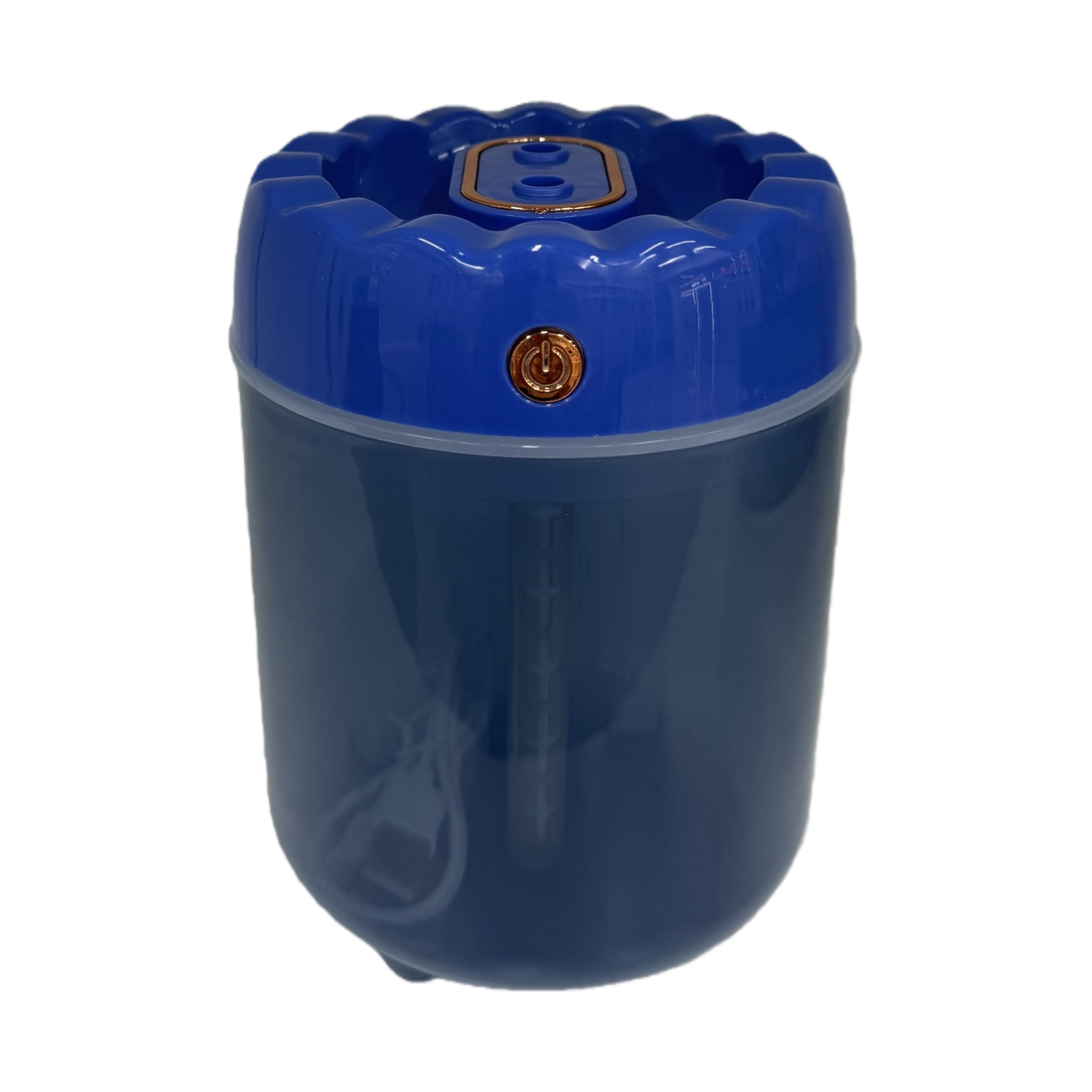 蓝色塑料容器主体 180g 容器装 塑料瓶 body container for liquid storage白底实物图