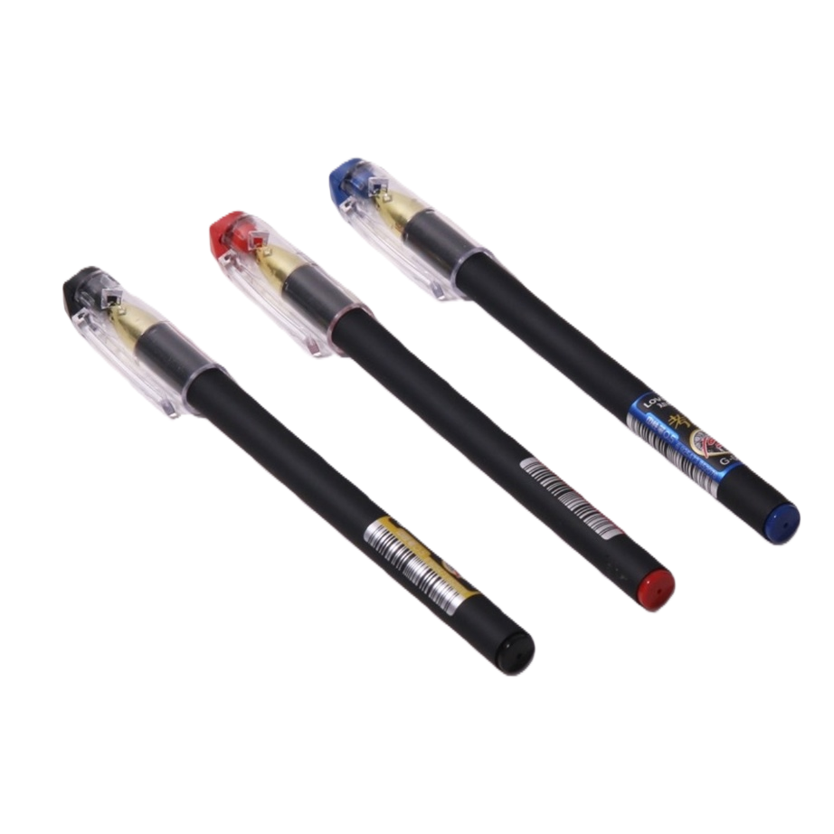 Black pen body, transparent cap, mechanical pencil 2B lead Item Picture