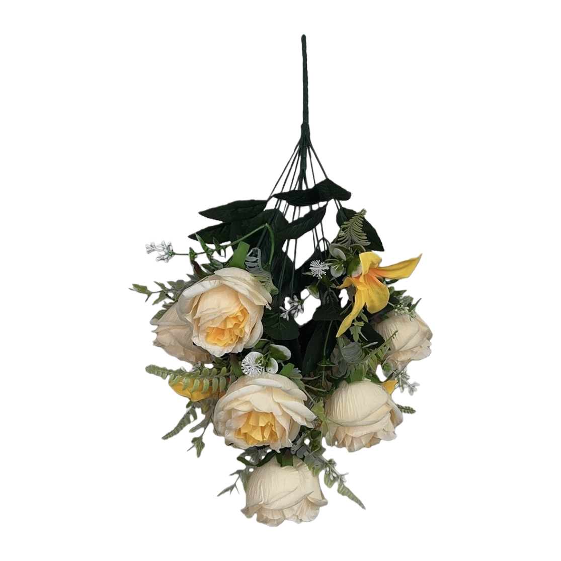 Artificial flower bouquets, artificial fresh flowers, and preserved flower gift boxes are given as birthday presents to my girlfriend's mother Item Picture