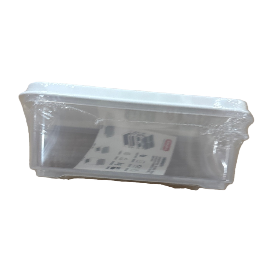 Transparent plastic box storage box, large-capacity stackable dust-proof sealed box, household organization box Item Picture