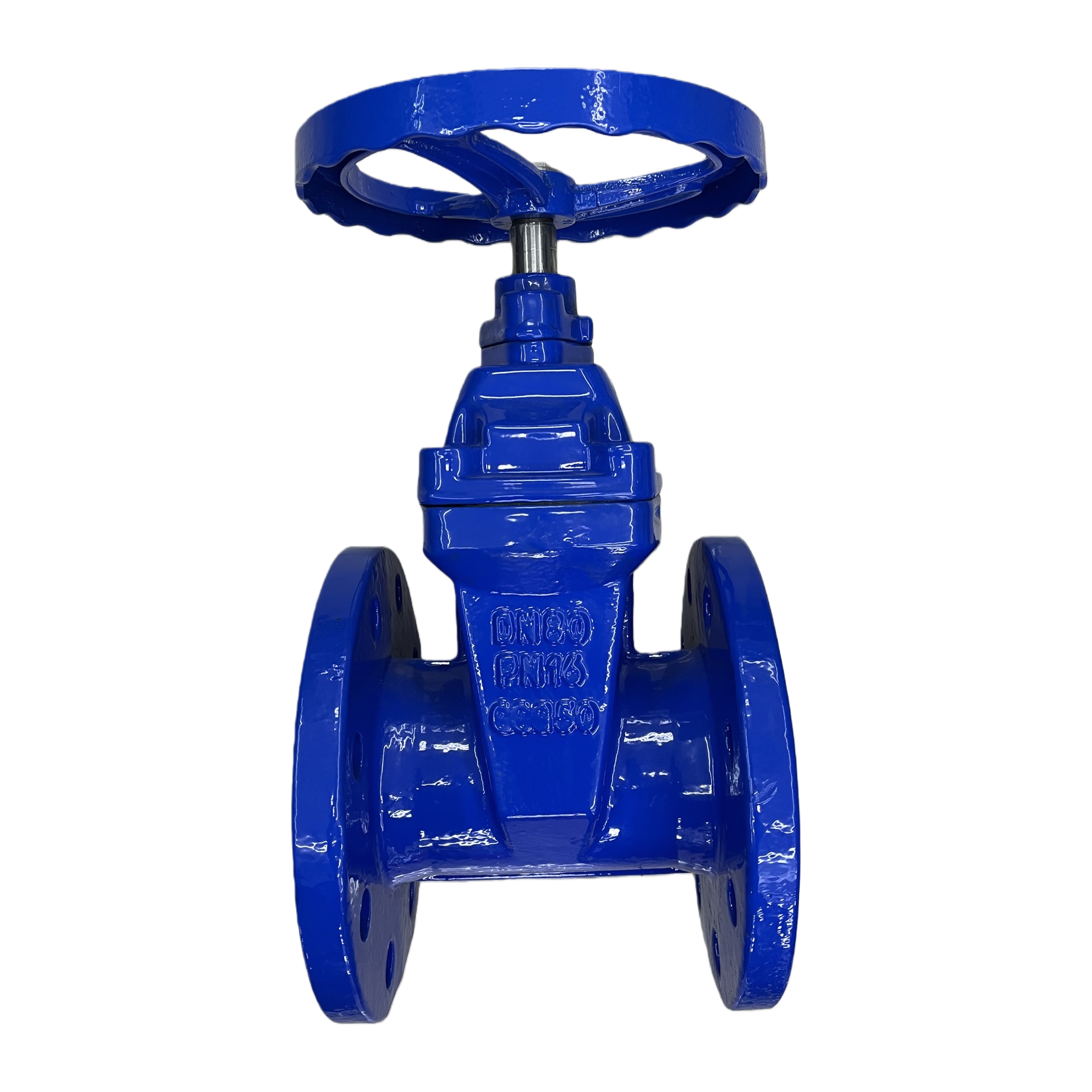 蓝色+阀门白底实物图