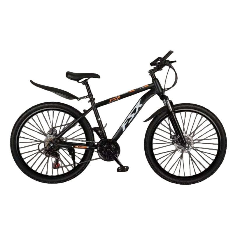 Mountain bike full shock absorption off-road riding vehicle 26-inch carbon steel frame full figure