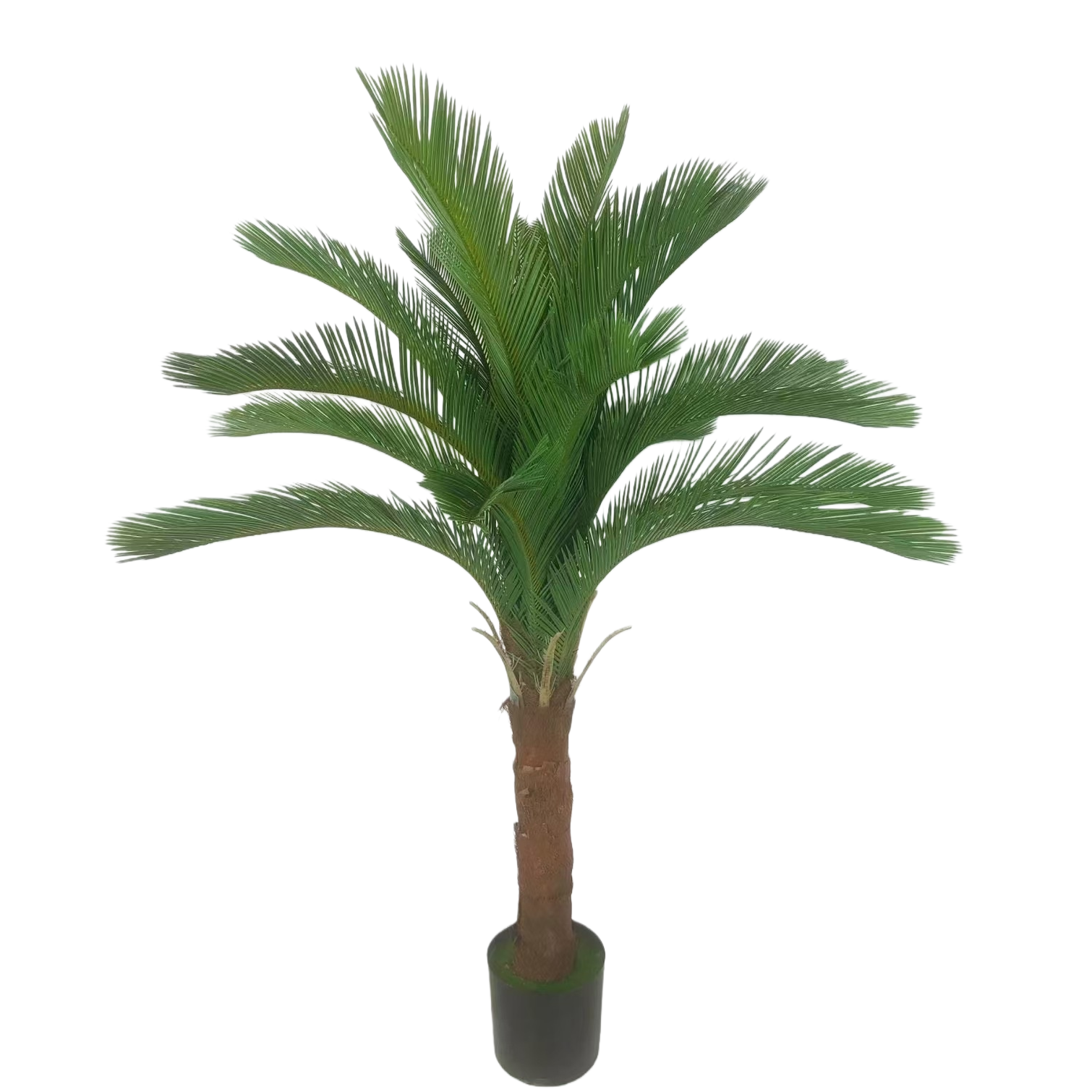 Palmera artificial simulación de plantación verde decoración interior pants jardín verde plantas macetas Item Picture