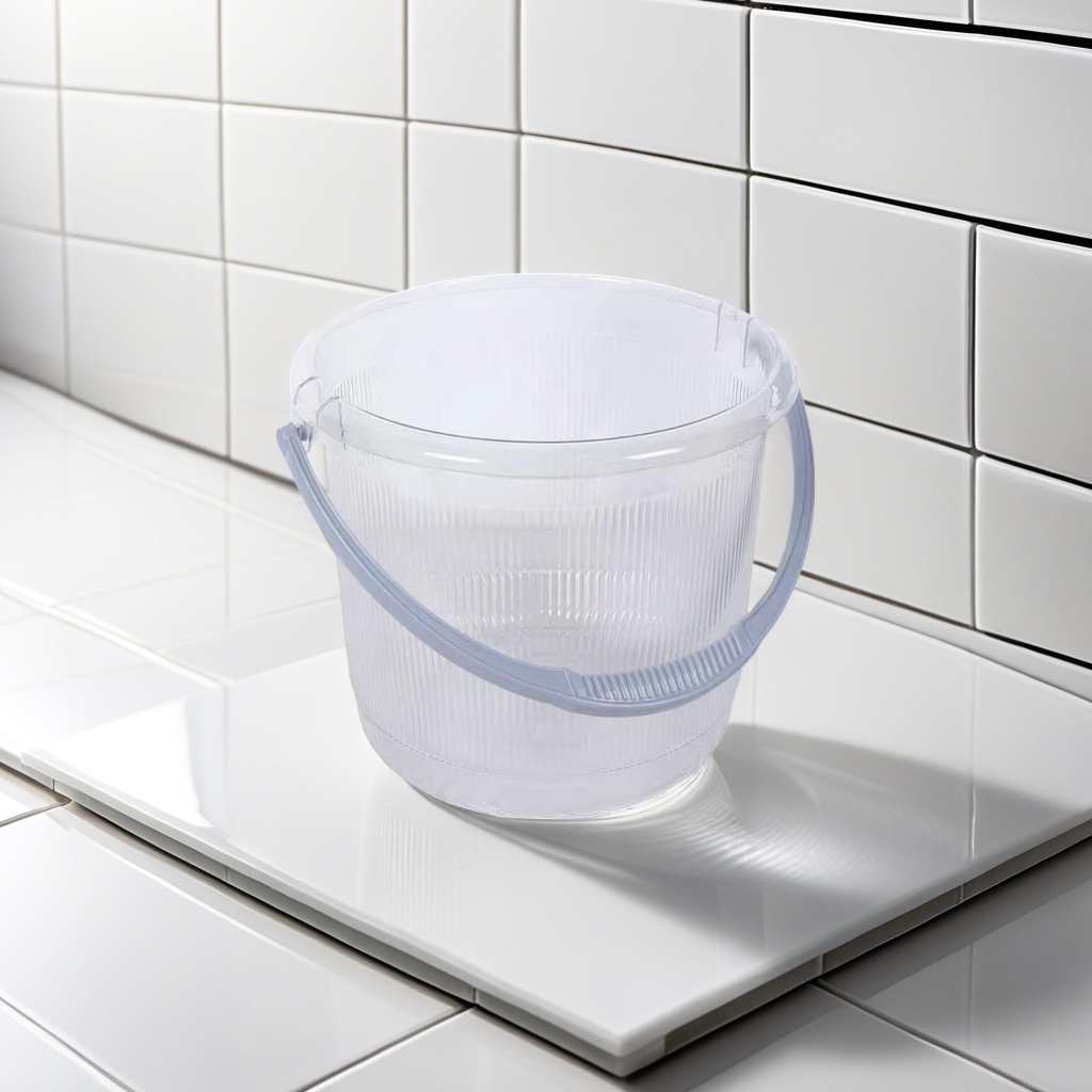 Cubo de plástico transparente cuerpo principal 10 litros durable a prueba de fugas para el hogar cubo de almacenamiento de agua details Picture