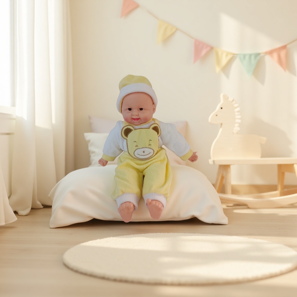 婴儿玩偶可爱柔软安抚玩具宝宝抱枕睡前陪伴 plush玩偶