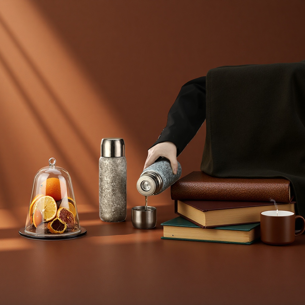 Metallic texture cocktail shaker, professional cocktail tool, household mixing cup, stainless steel wine ware Application Scenario