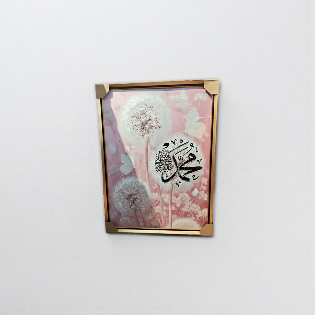 蒲公英与蝴蝶艺术装饰画客厅挂画简约风格墙面装饰画