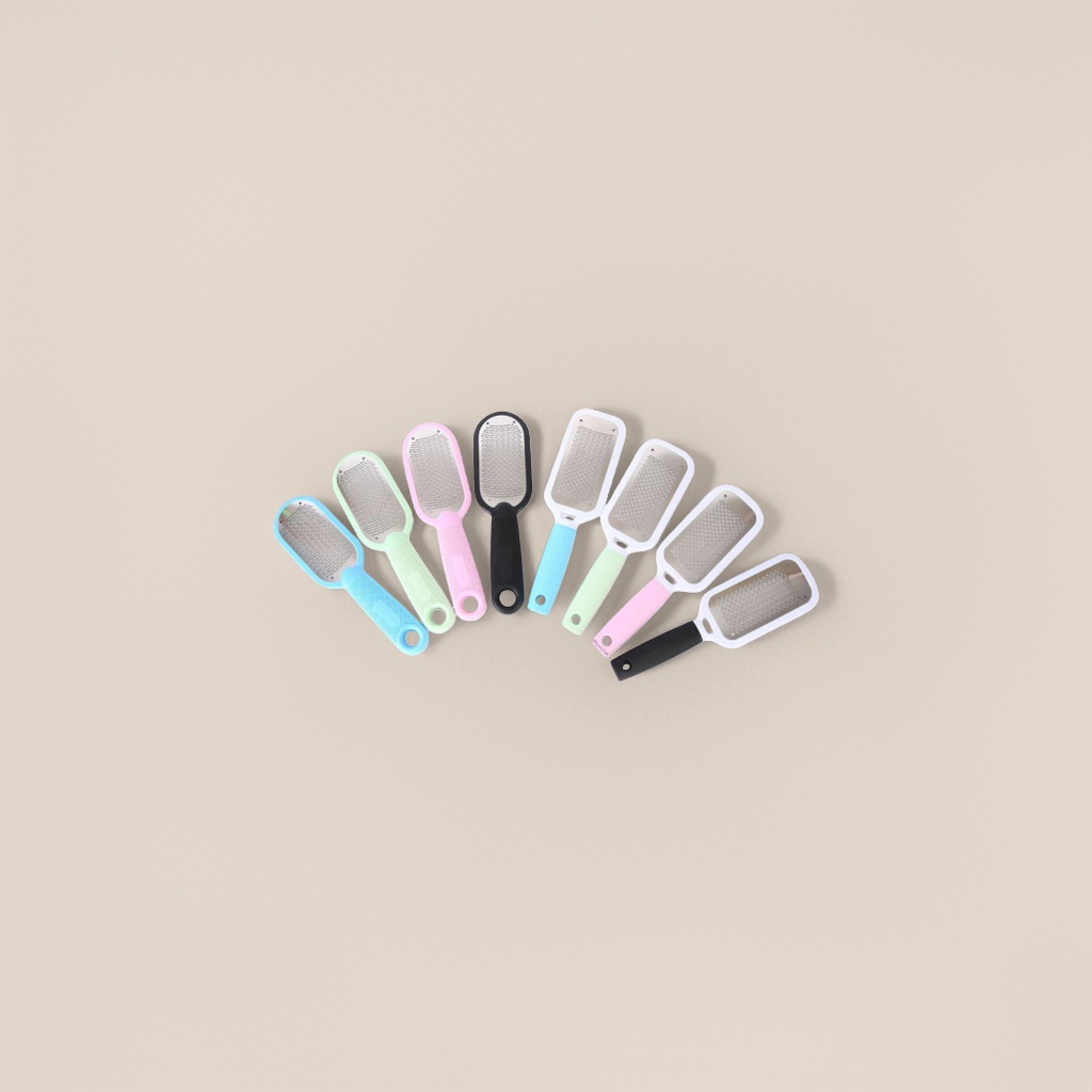 A variety of colors are available. Stainless steel texture, dead leather foot board, file, foot stone, foot rubbing board, calluses, pedicure tool brush