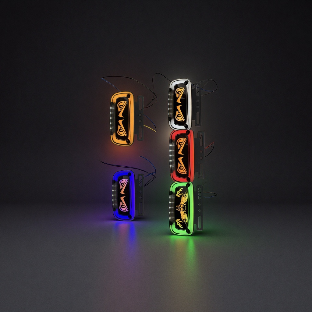 Luminous decorative lamps, indoor and outdoor universal energy-saving lighting bulbs