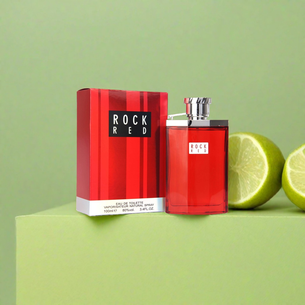 Rock Red Perfume Bottle and Gift Box Set of Classic Fragrance Specification image