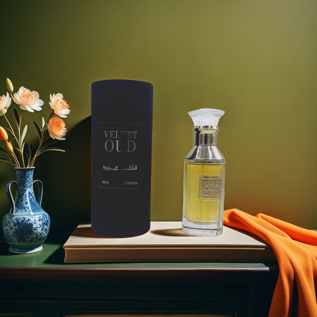 VELVET OUD high-end fragrance Storage box with elegant design Specification image