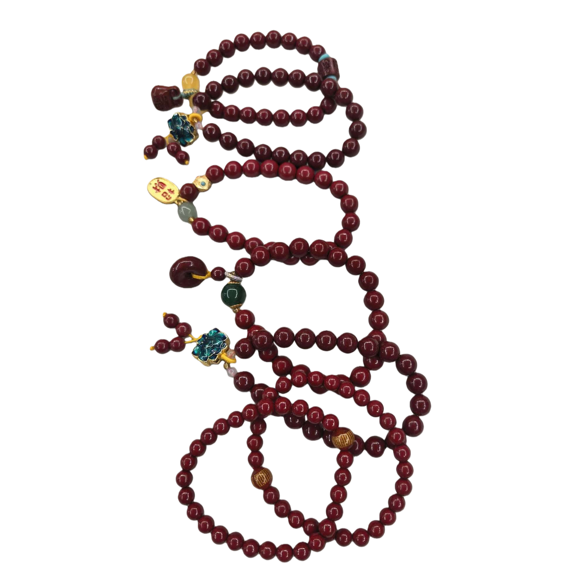 Red beaded bracelet for women, a fashionable and simple daily wear accessory Item Picture