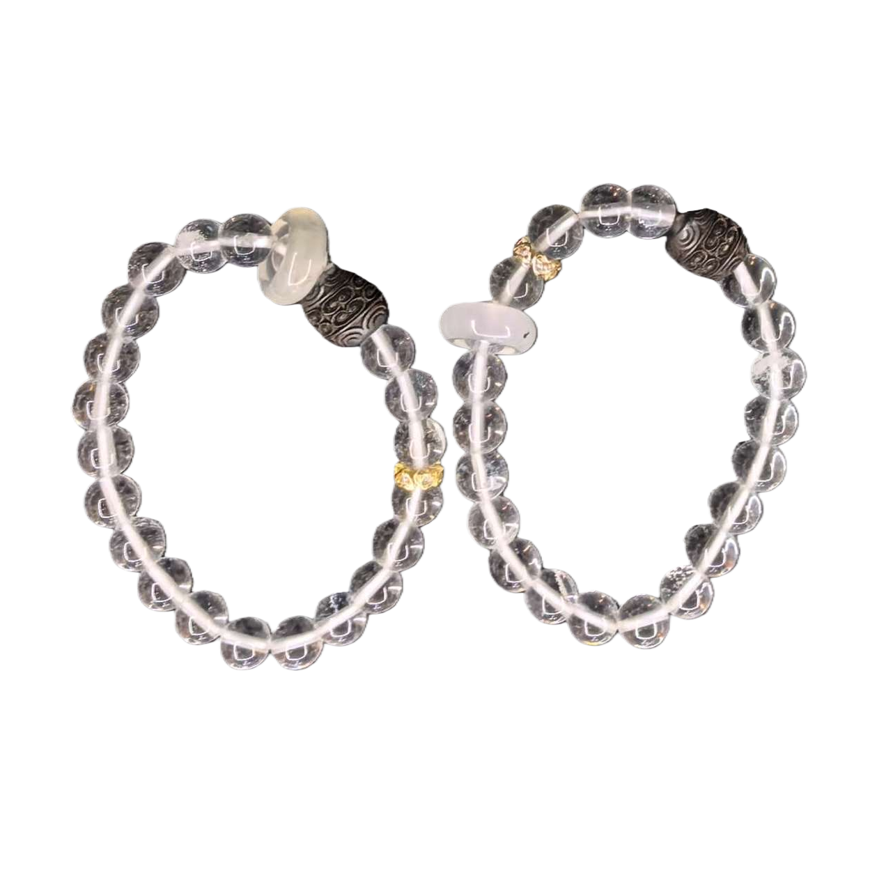 Transparent bead bracelet for women, a fashionable and simple daily wear accessory Item Picture