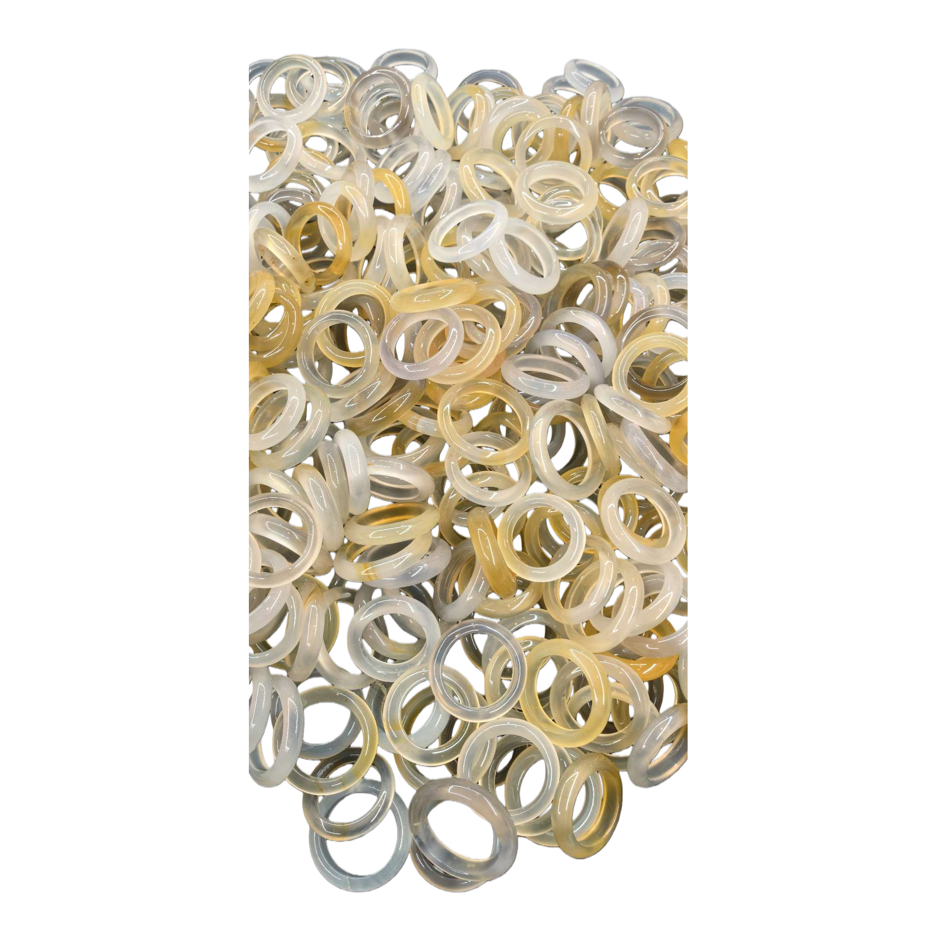 Transparent yellow bracelet, a fashionable and simple women's trendy accessory Item Picture