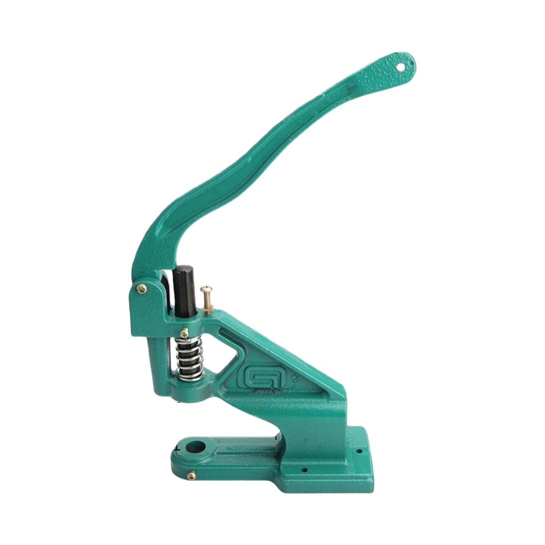 Green manual press with metal structure lever spring device for pressing and stamping operation Item Picture