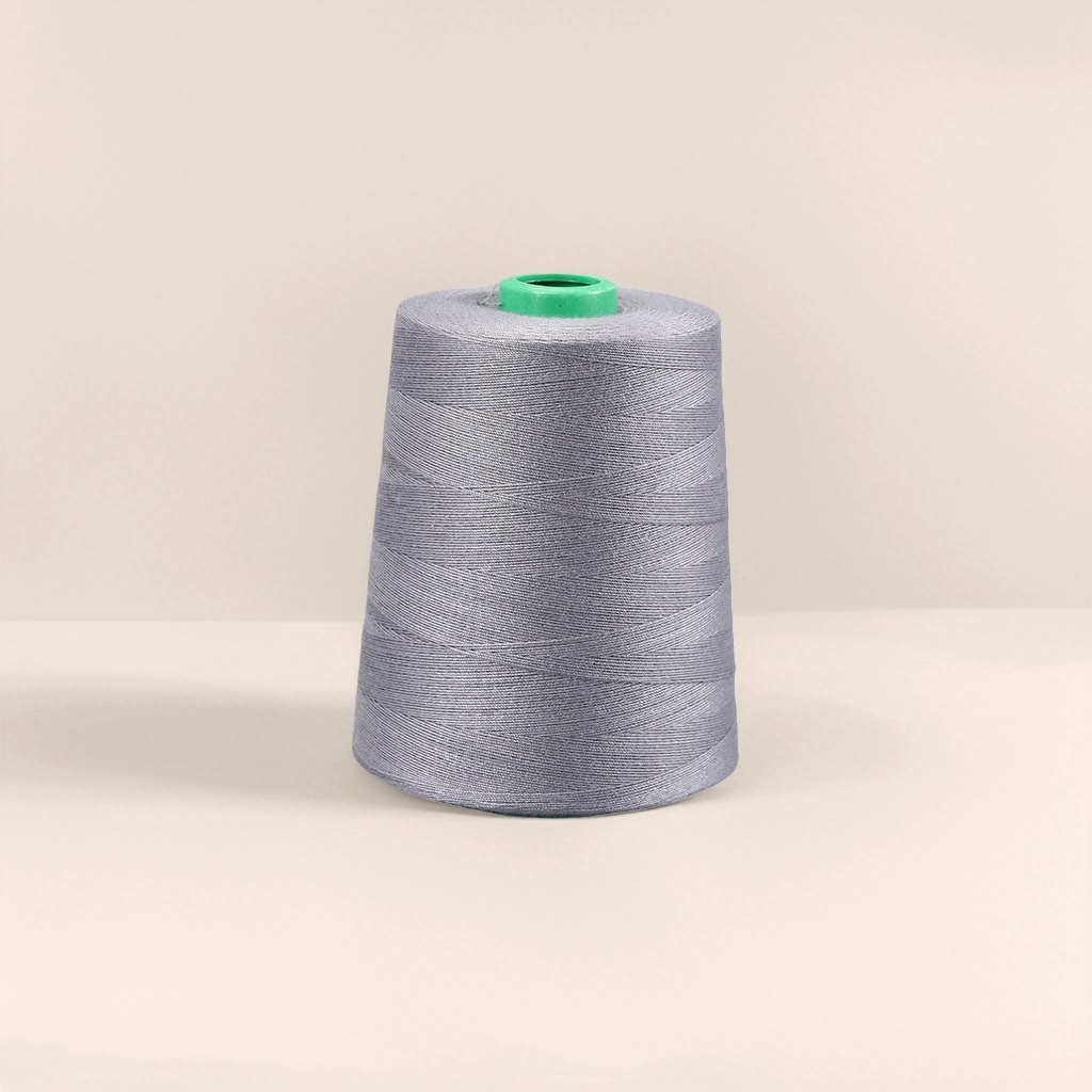 Chiba brand polyester sewing thread in grey is available for customization Application Scenario
