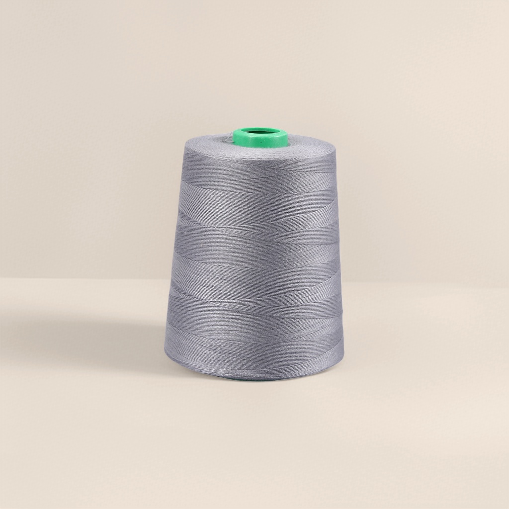Chiba brand polyester sewing thread in grey is available for customization Specification drawing