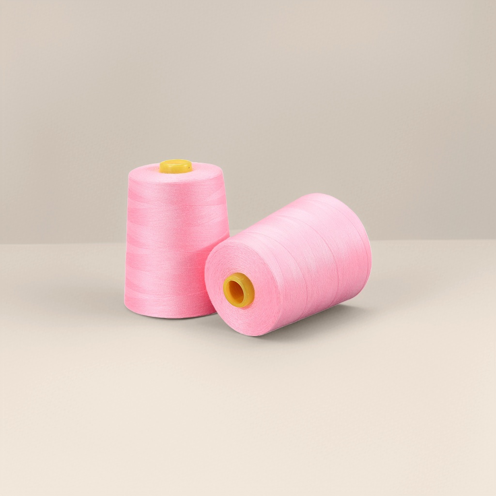 Chiba brand polyester sewing thread in pink details Picture