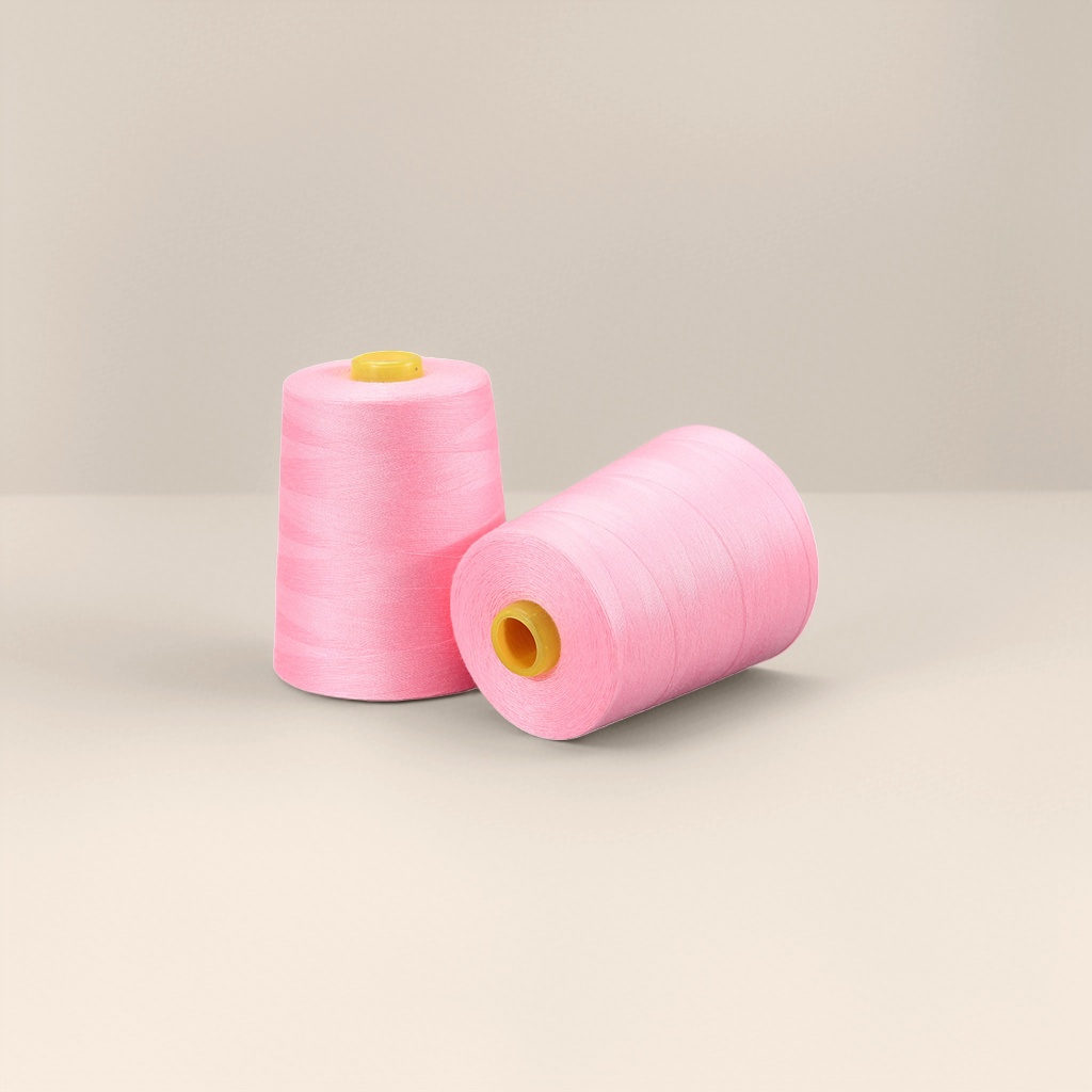 Chiba brand polyester sewing thread in pink Specification drawing