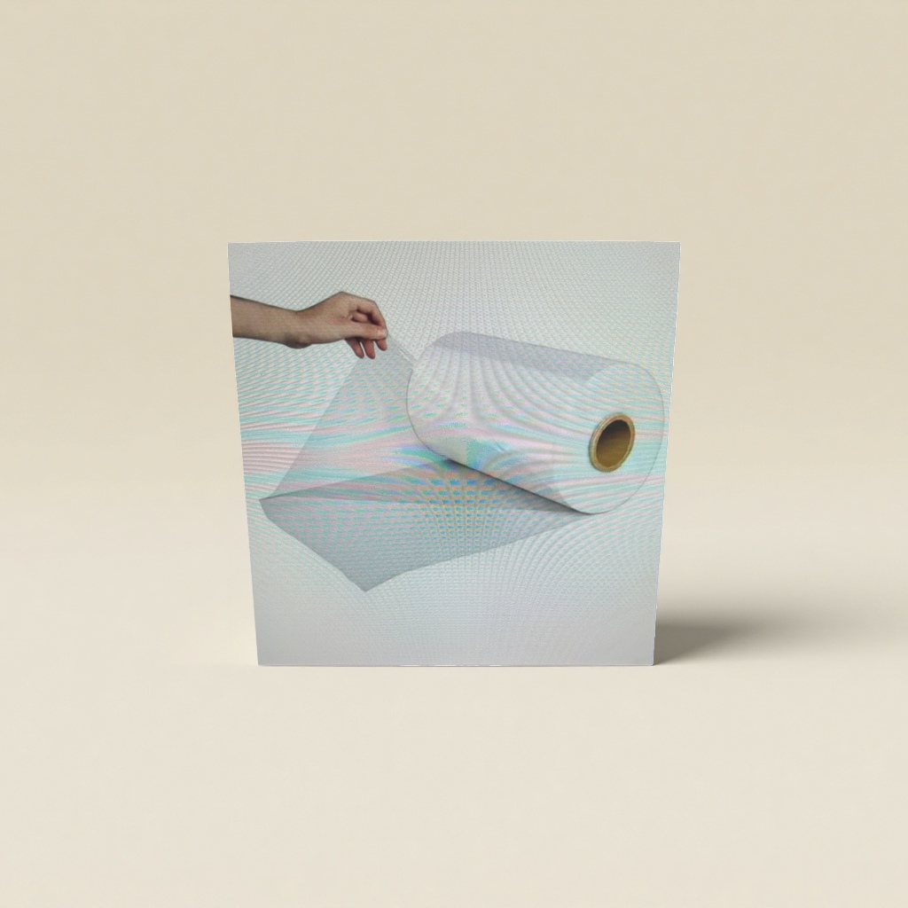 Transparent plastic film, roll-shaped film, moisture-proof and breathable, can be cut as packaging material Application Scenario
