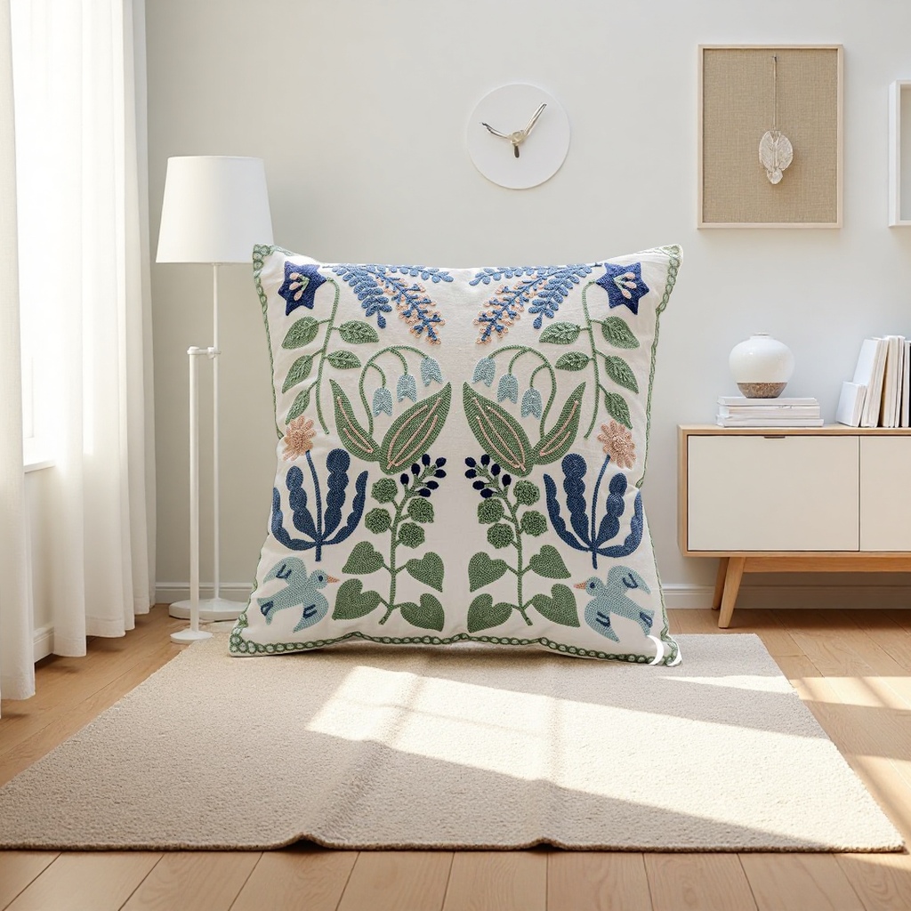 2026 New fresh Custom home fabric cushion and throw pillow, comfortable, soft, breathable and warm 10010 details Picture