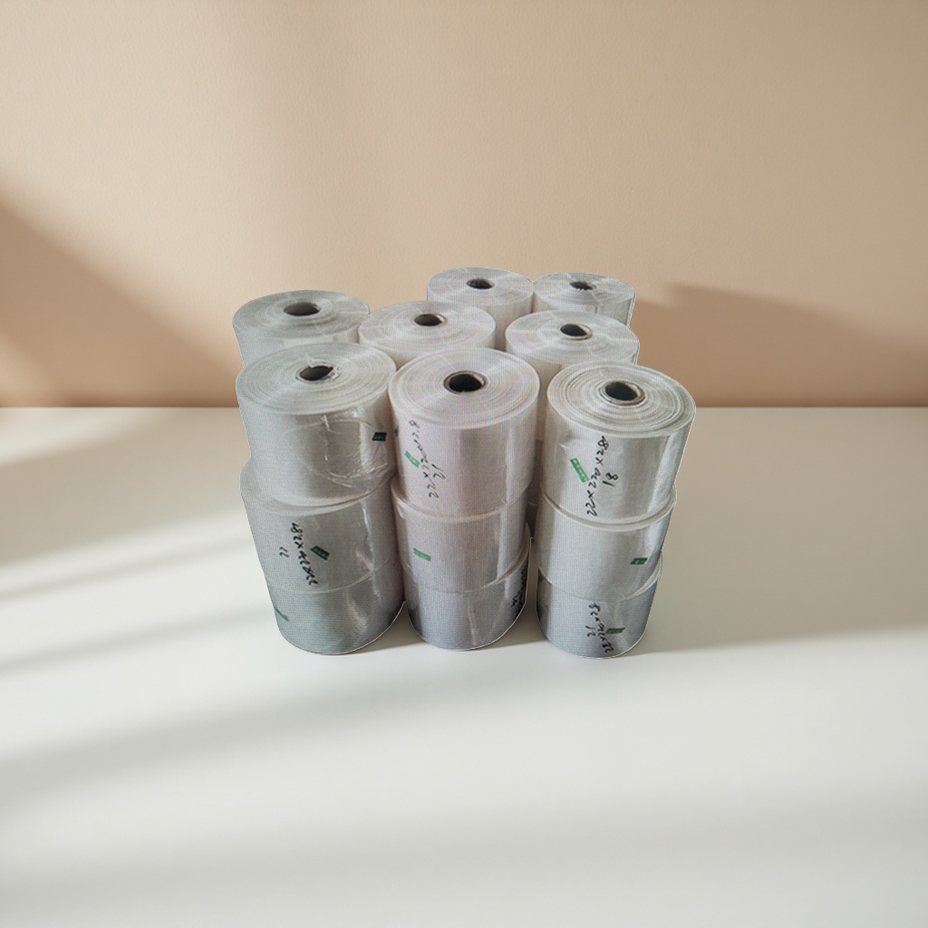 100-meter transparent plastic film roll, transparent packaging film, industrial packaging material, moisture-proof and dust-proof Specification image