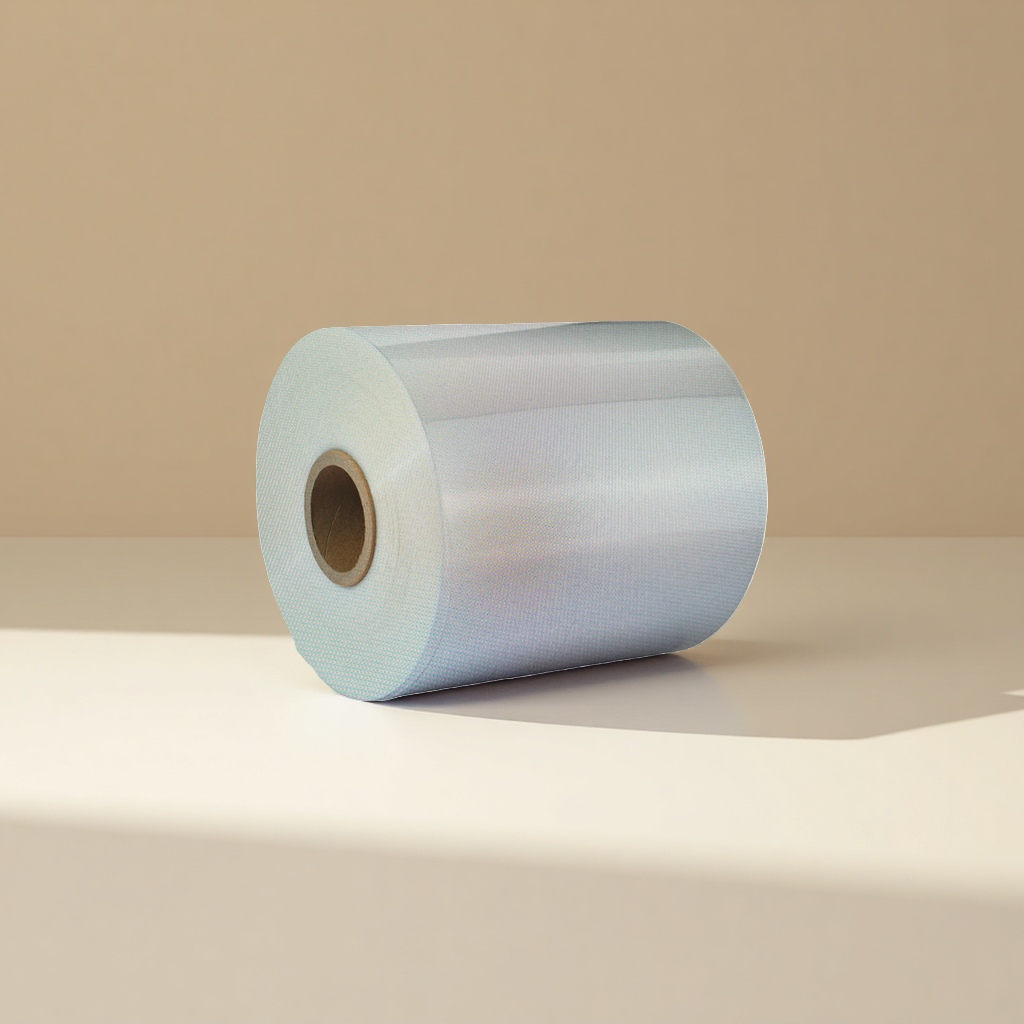 White roll-shaped plastic film, food-grade packaging material, for household and industrial use Application Scenario
