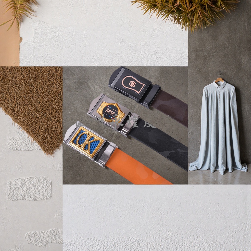 Men's casual belt 100cm fashionable and simple business belt 104922198 Application Scenario