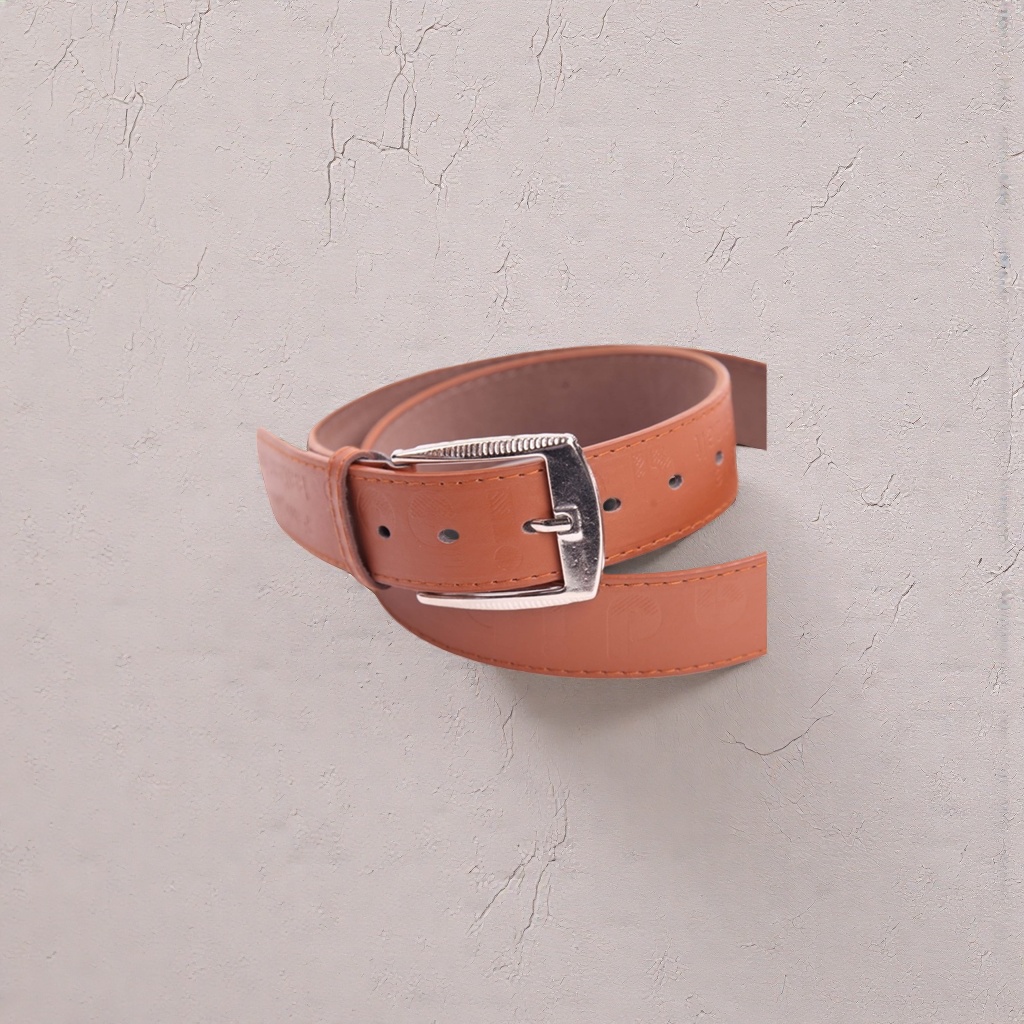 Brown leather belt for men, simple business casual men's belt, 105007170 Application Scenario