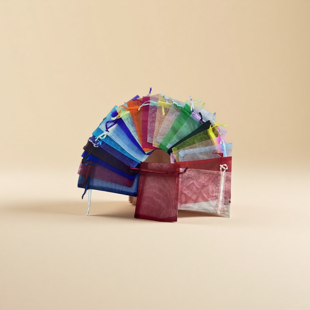 Colorful gauze bags, creative decorative gauze bags, home storage bags, multi-purpose and reusable Application Scenario